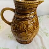 pitcher from the Sarreguemines earthenware factory
