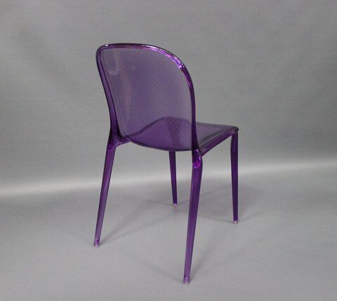 Purple Thalya chair by Patrick Jouin for Kartell