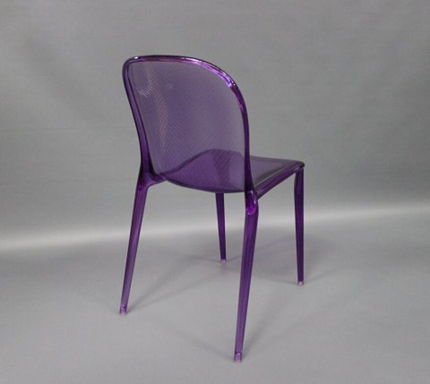 Purple Thalya chair by Patrick Jouin for Kartell | Selency