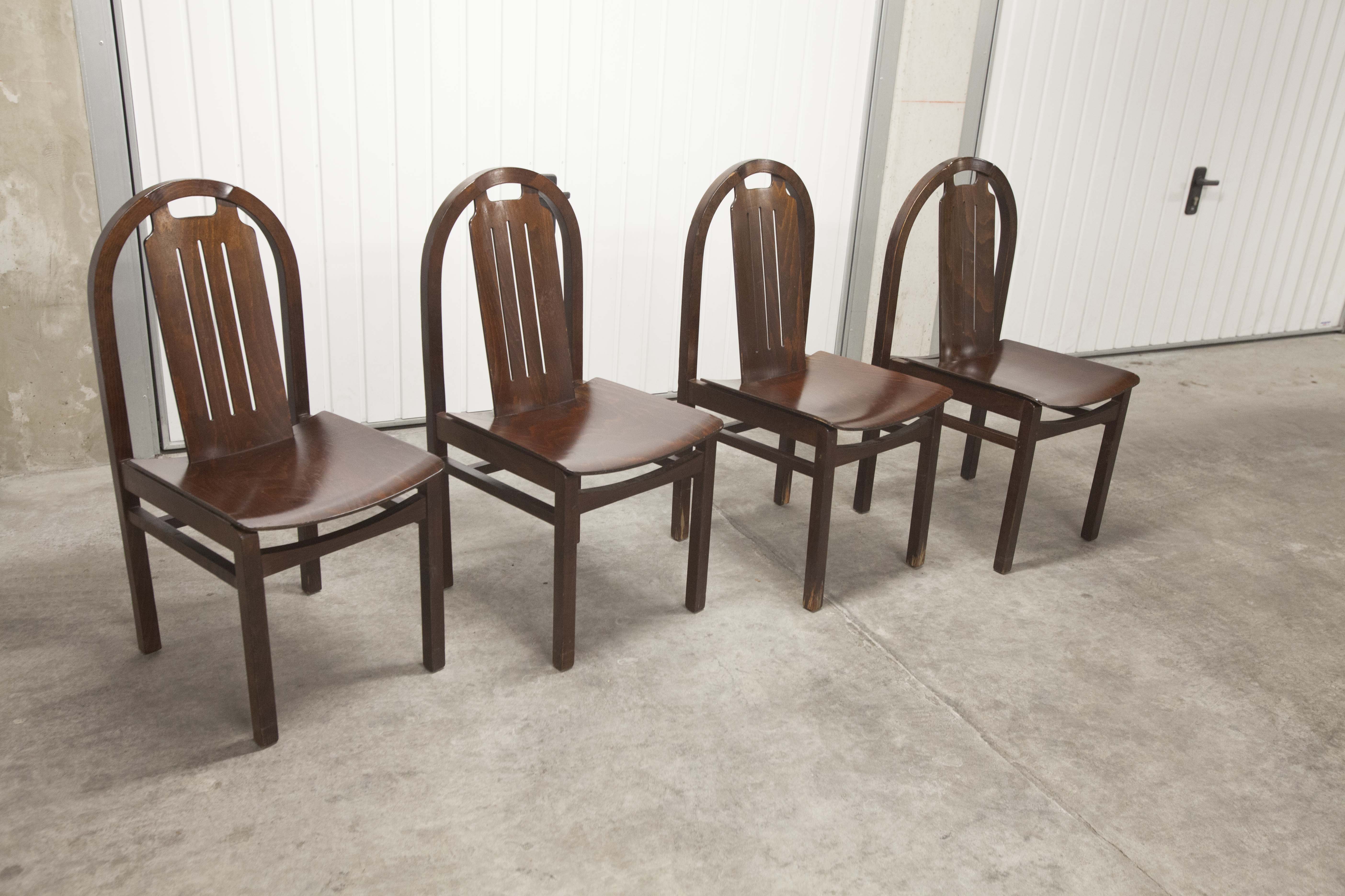 Lot of 4 chairs Baumann model "Argos"