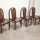 Lot of 4 chairs Baumann model "Argos"