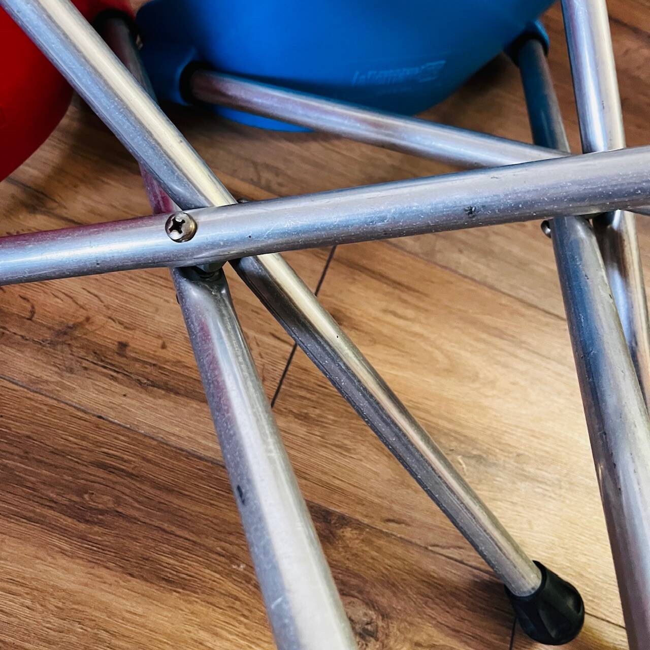 Set of 4 LALLEMAND stools