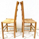 8 farm chairs, early twentieth