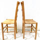 Set de 8 chaises de ferme début XXeme