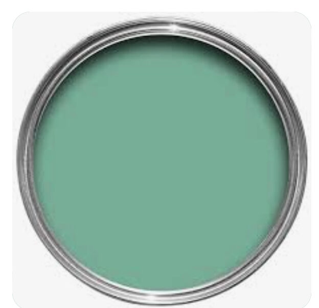 Vintage mint green chest of drawers 1950