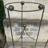 Pair of garden columns design