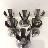6 goose egg cups, 1970