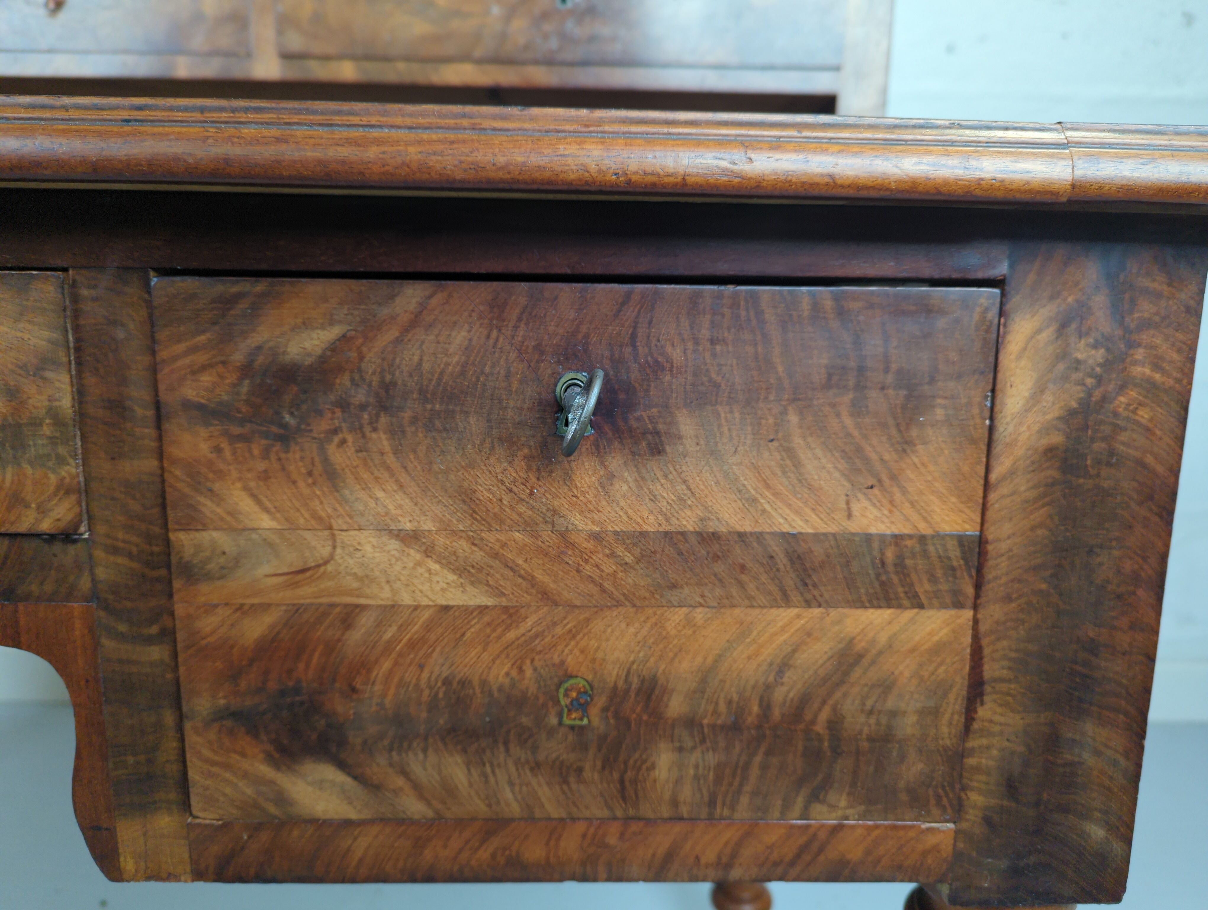 Bureau à gradin Louis-Philippe en acajou
