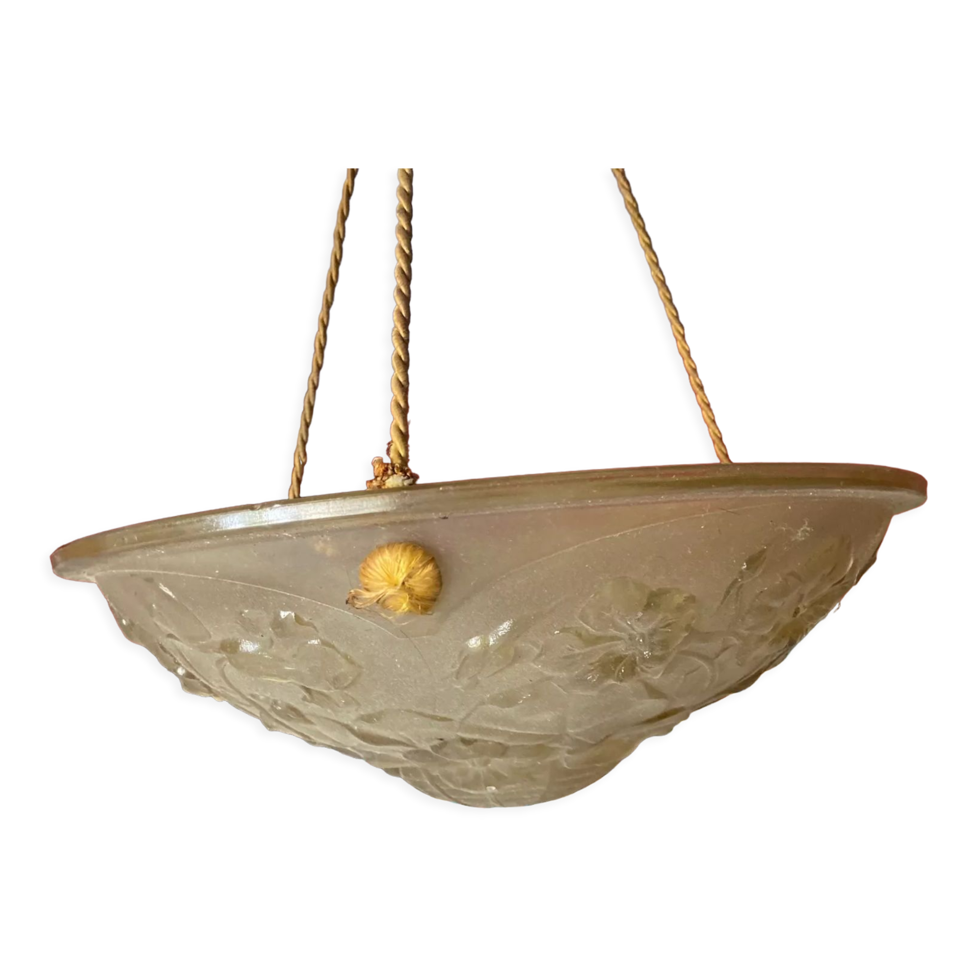 Ceiling suspension glass paste