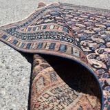 Tapis d'Orient Ancien Iran Afshar : 1,14 X 1,36 Mètres