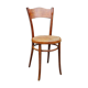 Art Nouveau bistro chair in curved wood