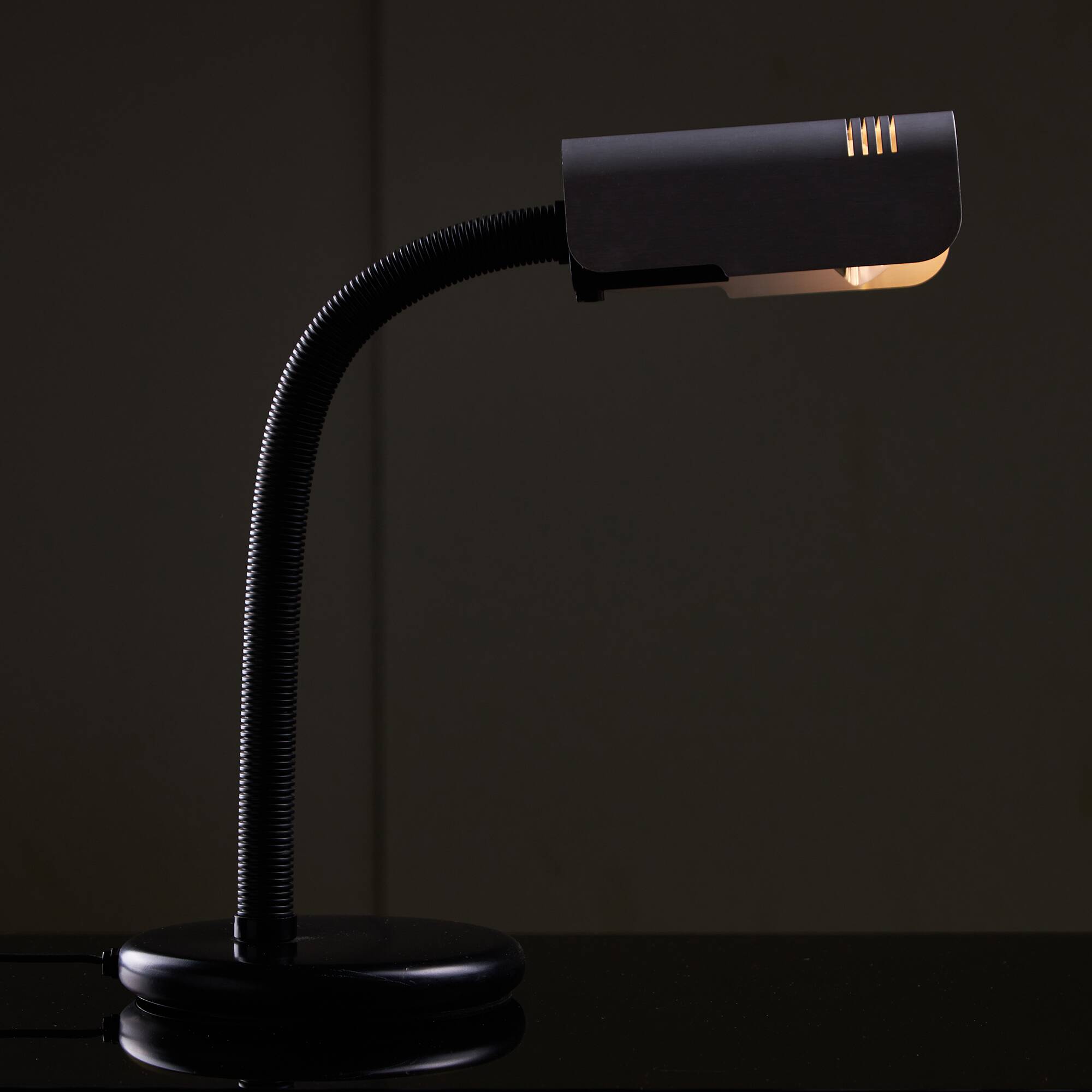 Targetti Sankey Table Lamp with Silver Shade, 1970s
