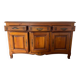 3-door cherry wood sideboard buffet