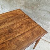 Antique table oak dining table 75 x 110 cm