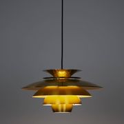 Vintage Danish hanging lamp Verona, 1980s