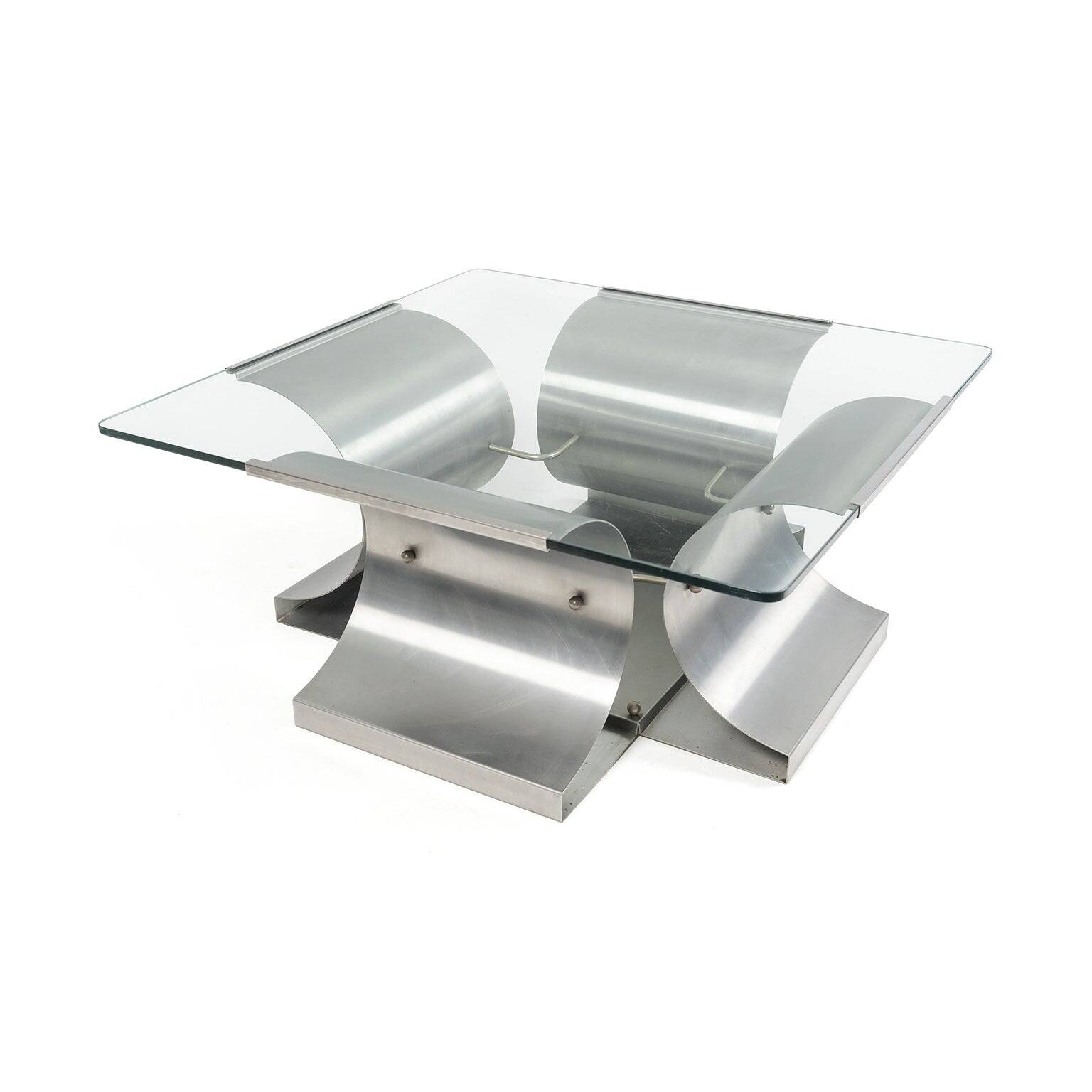 Coffee table by François Monnet for Kappa, 1970