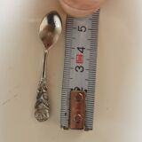 Empire style salt shaker and spoon
