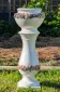 Large column vase holder with ceramic pot cache Belle Époque