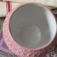 Pot céramique en forme de fraise