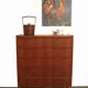 Danish teak ice bucket - vintage mid century design