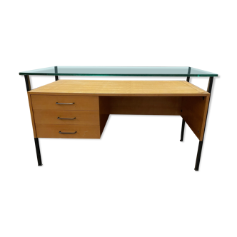 Desk glass slab tray year 50