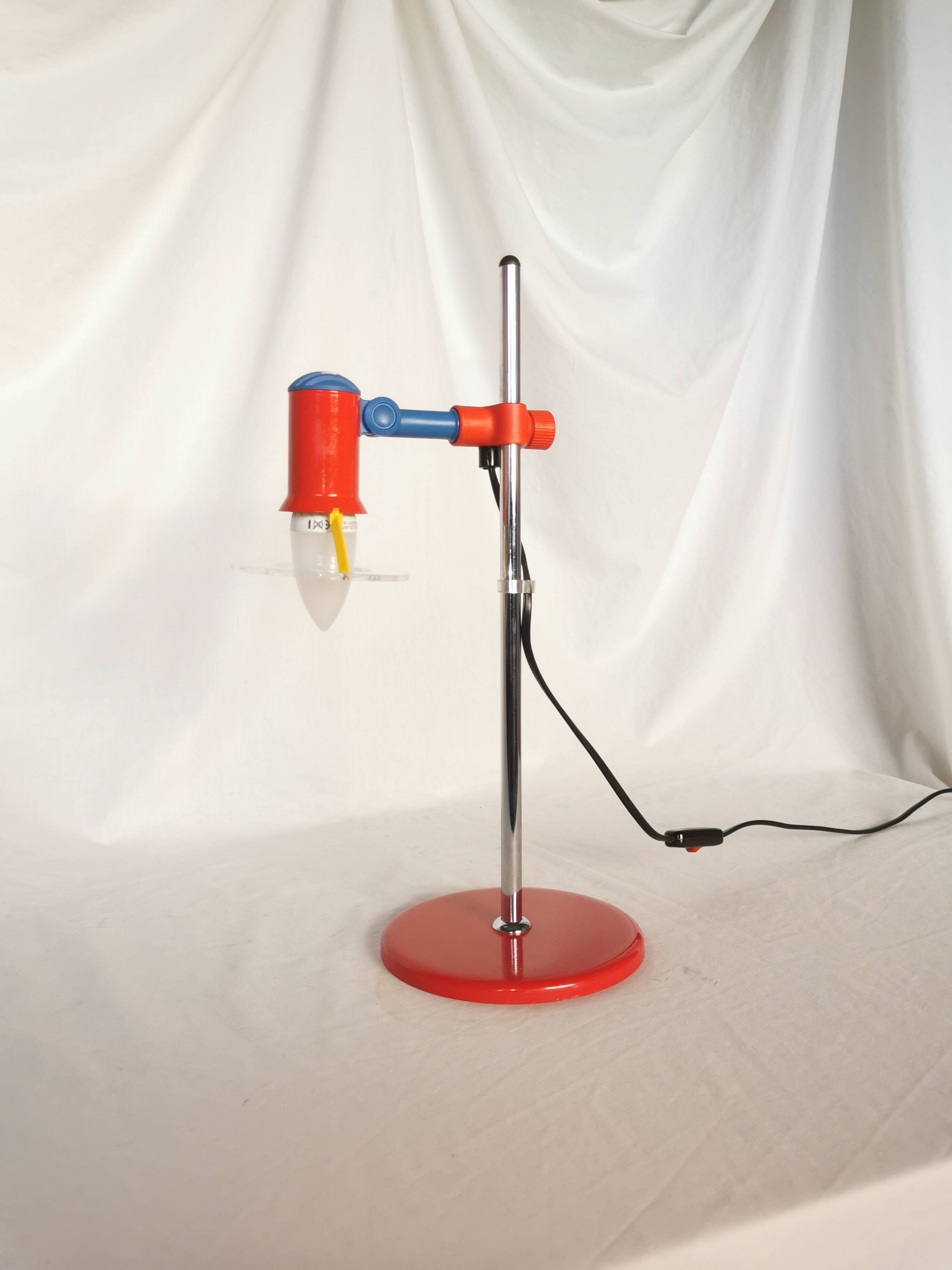 Multicolored spot lamp, postmodern, 1980