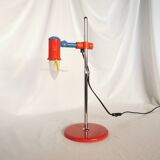 Multicolored spot lamp, postmodern, 1980