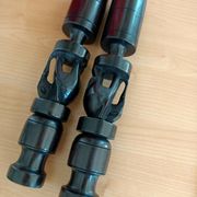 Vintage ebony candlesticks