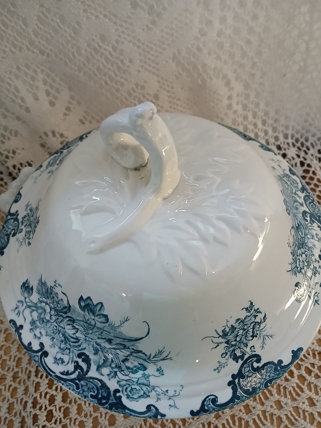 Antique Ironstone Soup Tureen