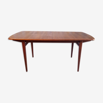 XXL Scandinavian teak style dining tables – 60s/70s