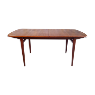 Tables à manger XXL style scandinave en teck – années 60/70