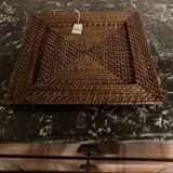 WICKER TRAY