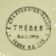 Ensemble théière et sucrier signé salins Thebes déco vinatage séventies collect.