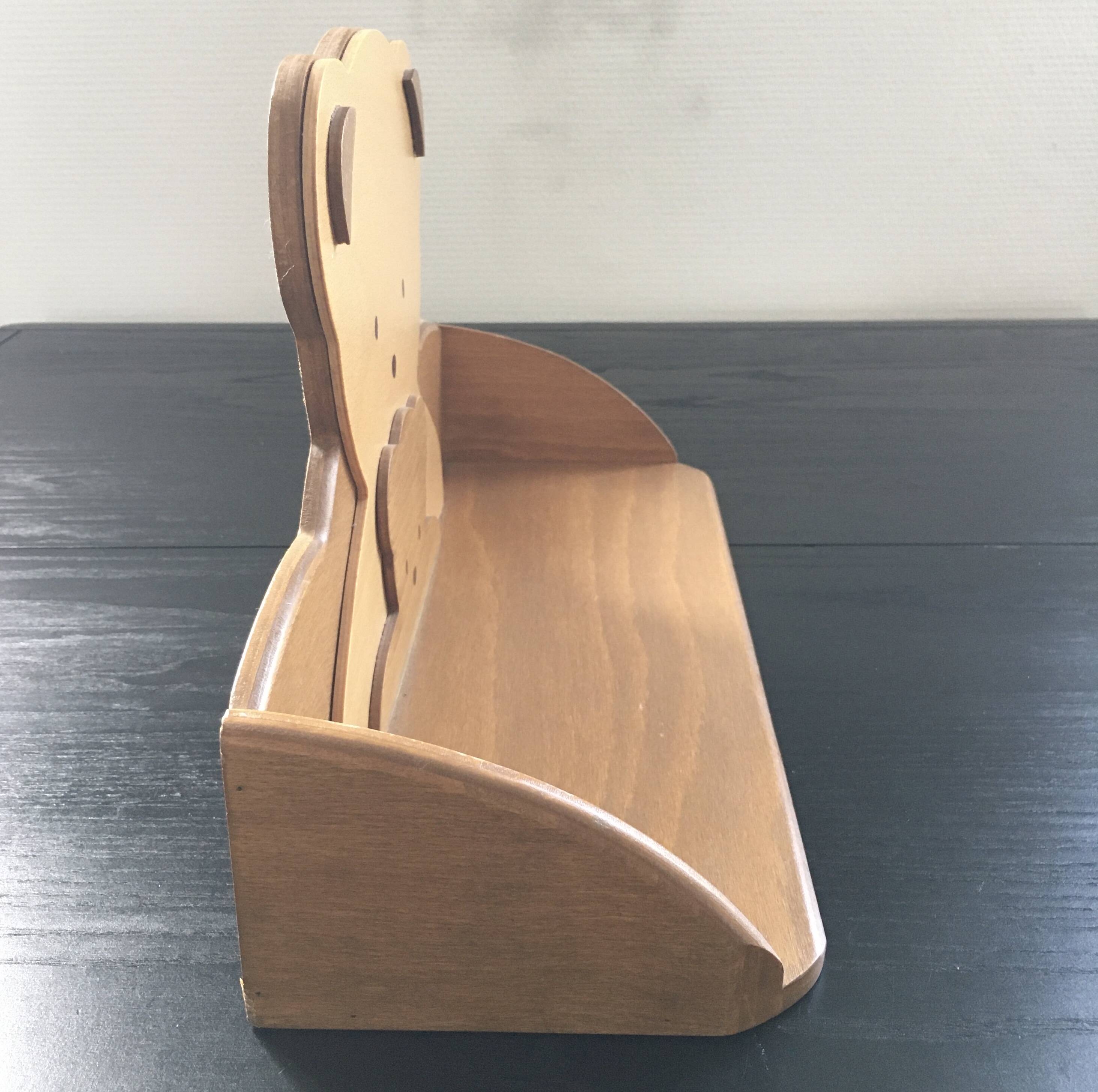 Vintage bear shelf