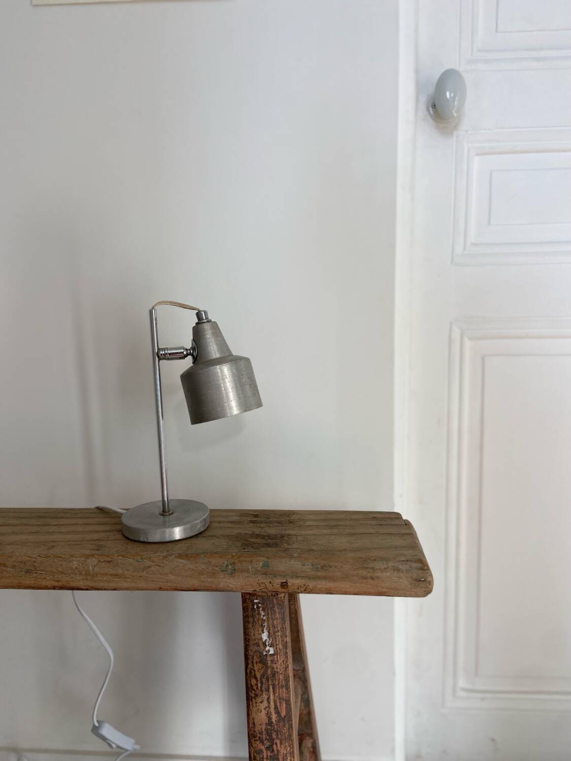 Vintage chrome lamp