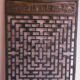 Panneau ancien en bois sculpté de style oriental