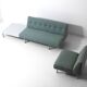 Executive seating group by George Nelson seating for Herman Miller, 1956