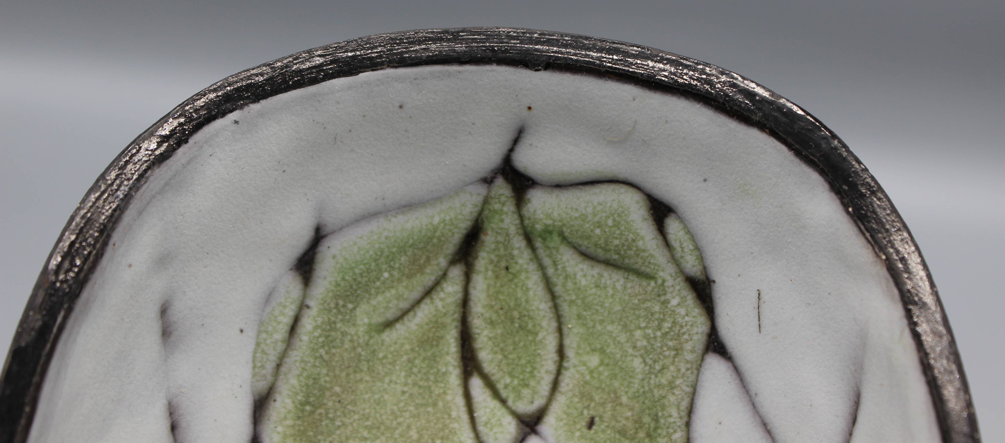 Beautiful vintage ceramic trinket dish - Vallauris Maunier