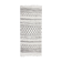80 x 180 cm black pattern berber carpet