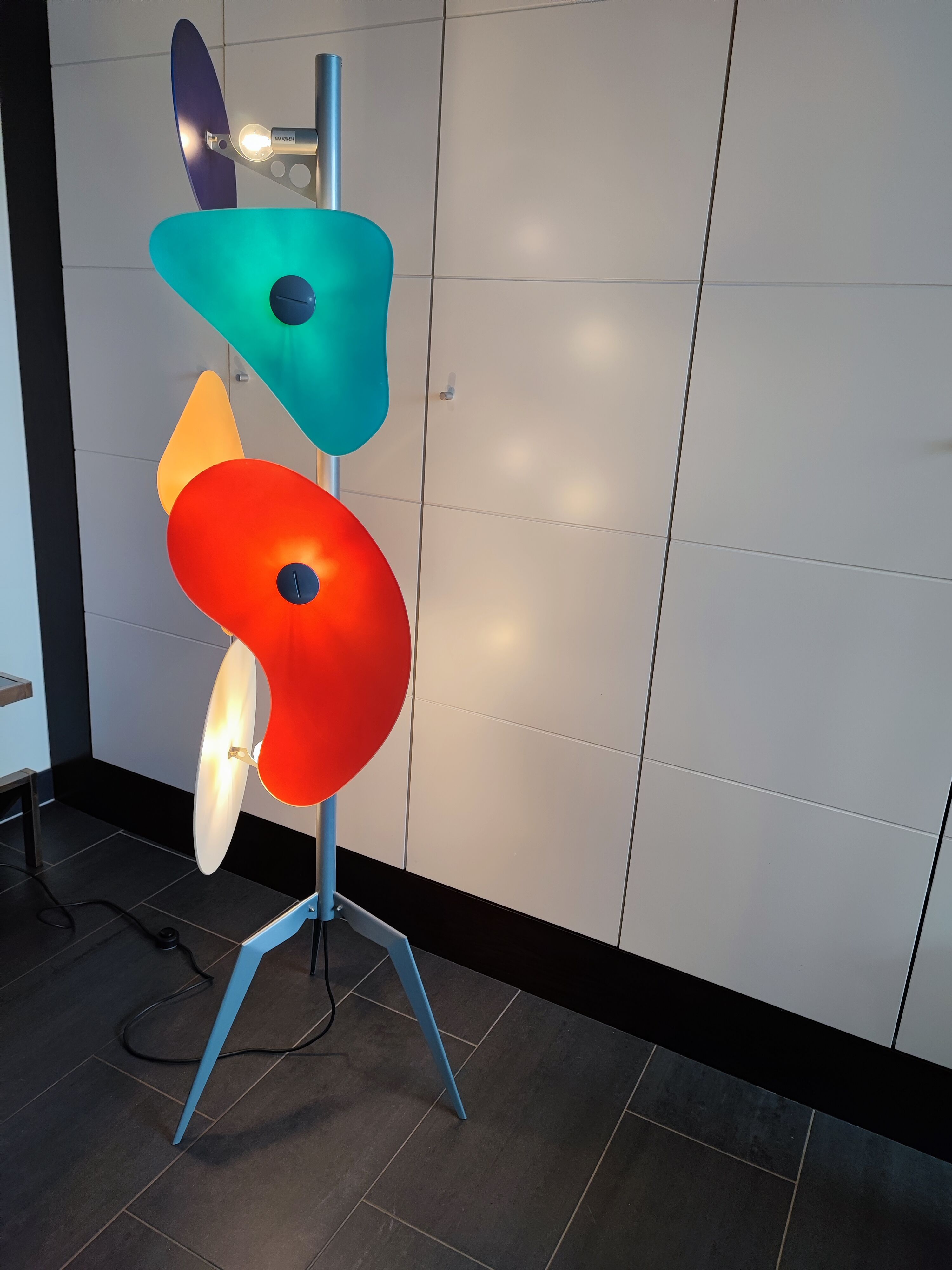 L'Orbital floor lamp by Ferruccio Laviani