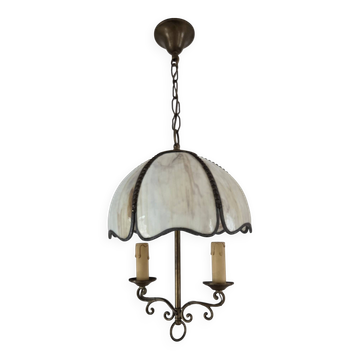 Glass paste suspension, Art Deco style