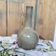 Glazed stoneware single-flower vase signed Jean Dubost, vintage Fr