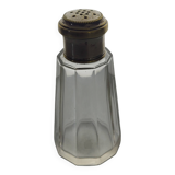 Crystal & silver metal shaker