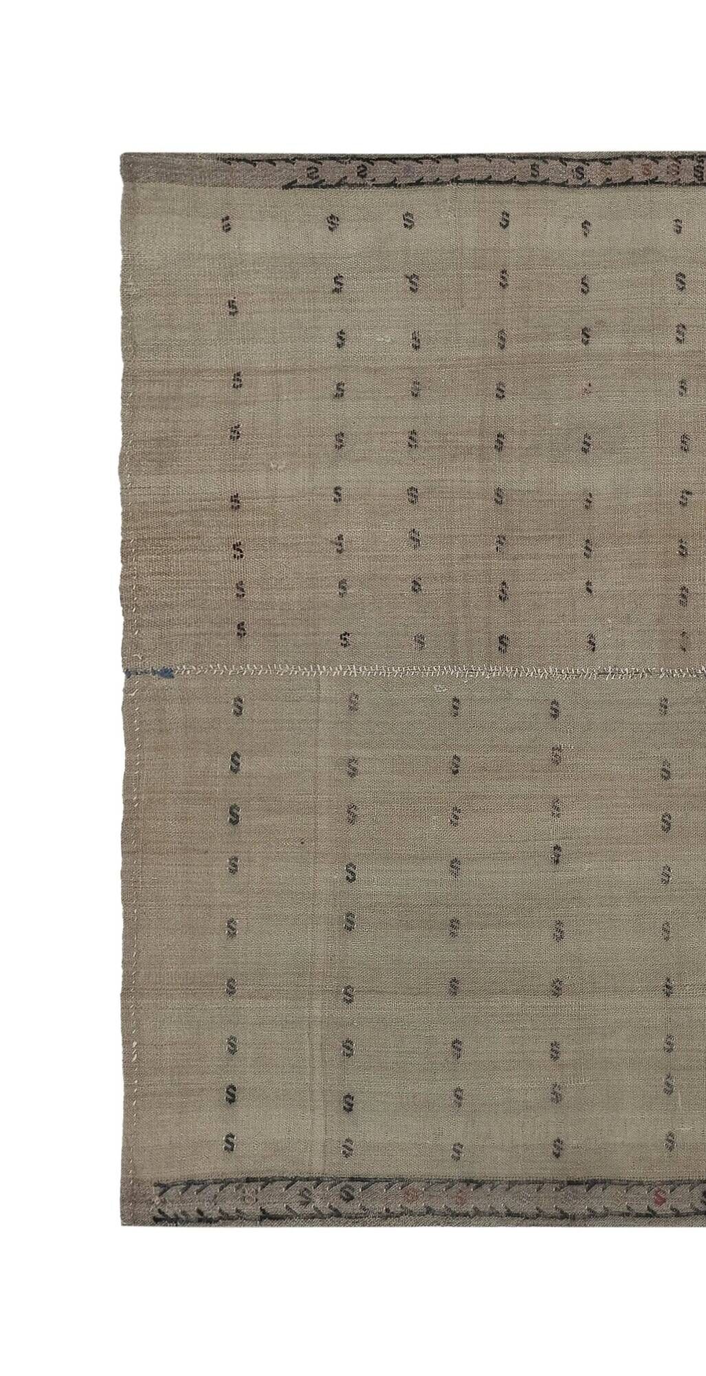 Vintage Turkish kilim, handwoven, 140x240 cm.