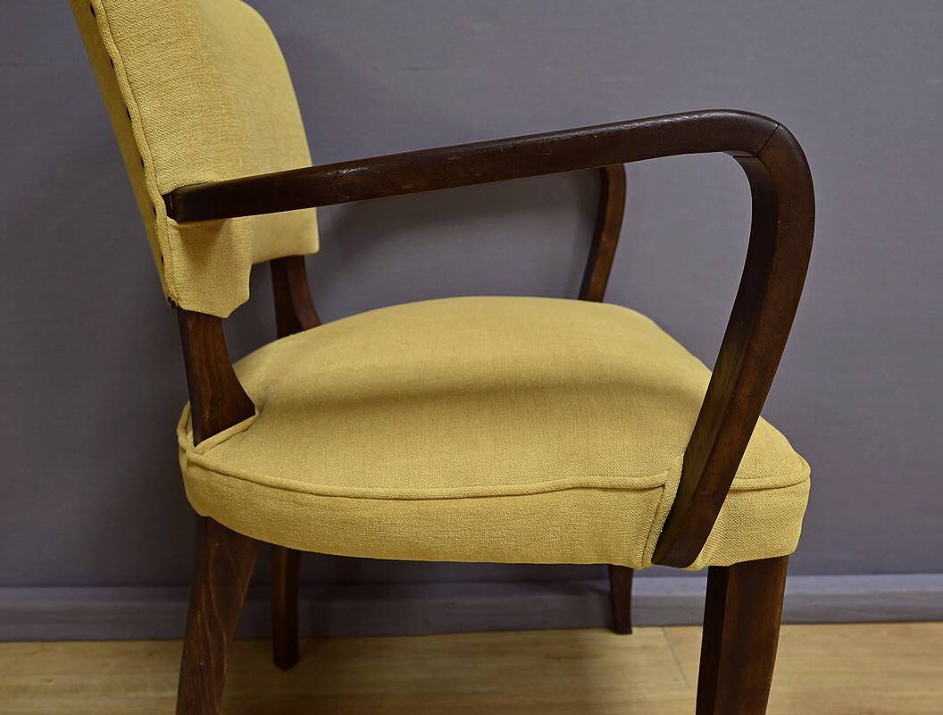 Set of 4 Bridge Armchairs, Art Deco – 1940