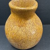 Céramique contemporaine pichet moderniste très lourd à identifier H 16,5 cm