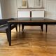 Vente : Table de salle à manger carrée sur mesure + banquette d'angle — lot