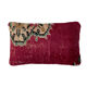 Vintage turkish rug cushion cover, 30 x 50 cm