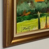 Painting "Landscape in Gruson"