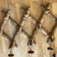 Wooden accordion coat rack